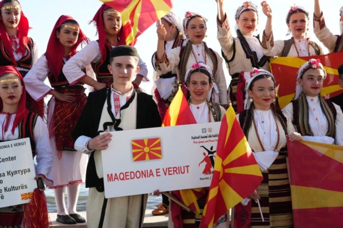 KUD « Racin » Kicevo won second place at the International Festival « We Play and Dance » in Durres, Albania