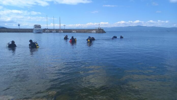 Amphora divers organized a cleaning of the bottom of Lake Ohrid