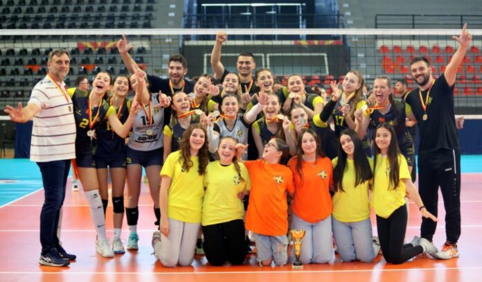 Fanta Volley volleyball players are Macedonian youth champions