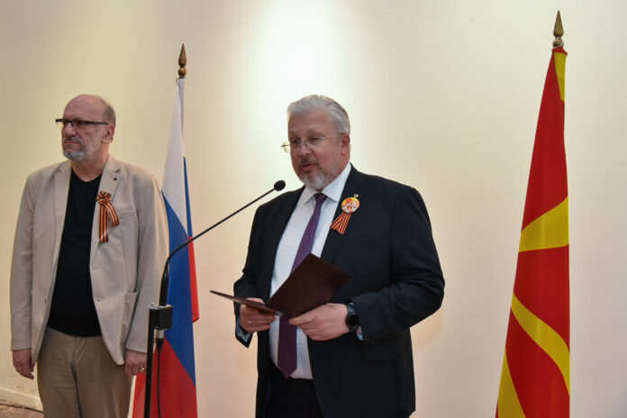 Exhibition of the Russian Embassy on the occasion of Victory Day over Fascism