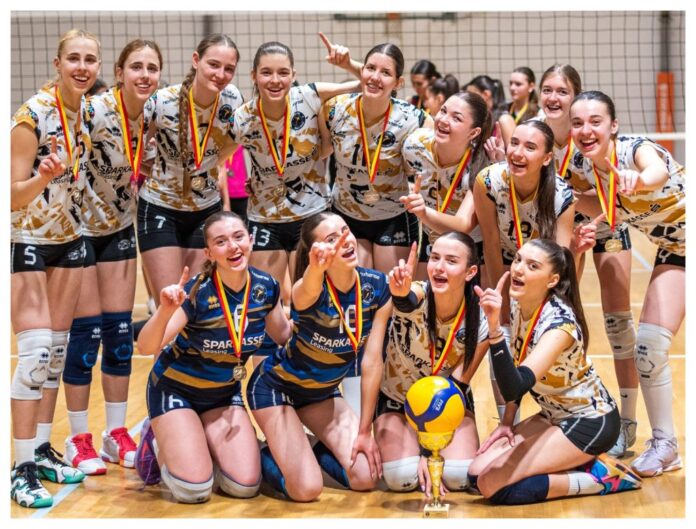 Gazelli volley champions in cadet competition