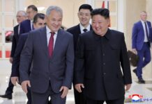 Kim Jong Un - Sergei Shoigu