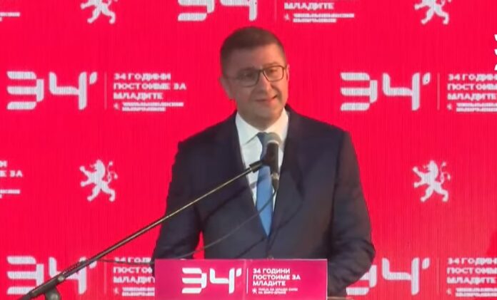 I reach out to young people, Macedonia needs their minds to become a better state, Mickoski said