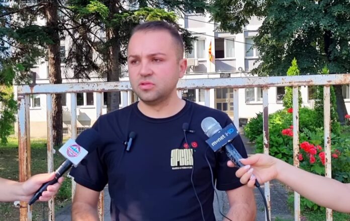 Criminal charges for usurpation of public space against caterers in Kocani filed Acting Acting Mayor Krstevski
