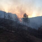 Благодарение на врнежите, изгаснат е пожарот кај село Големо Црско