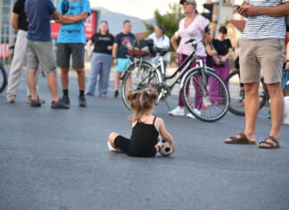 Protest Novo lisice, Zagaduvanje Vardariste