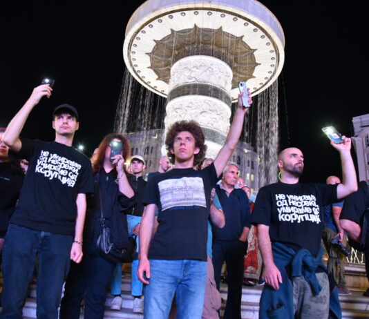 Protest Kocani sekavanje