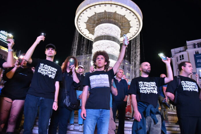 Protest Kocani sekavanje
