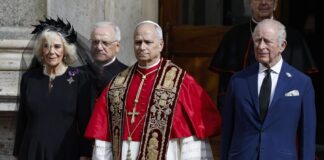 Заедничка молитва на кралот Чарлс и папата Лав во Ватикан, првпат по 500 години King Charls, Pope Lav 14