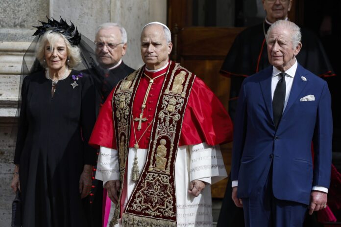 King Charls, Pope Lav 14