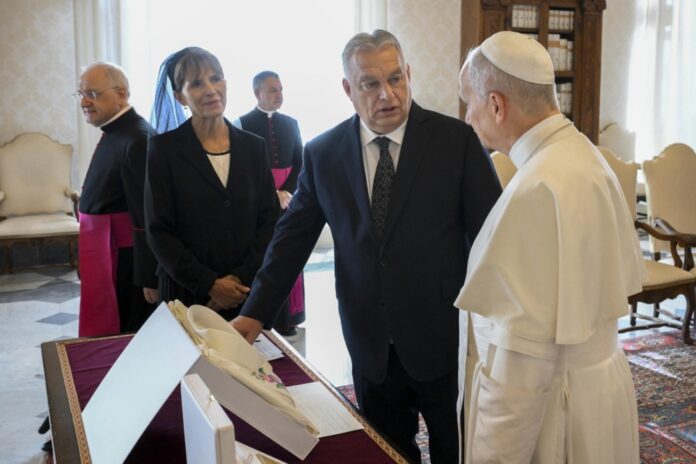 Hungarian Prime Minister Viktor Orban at the Vatican