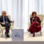 Силјановска-Давкова на Парискиот мировен форум: Евроинтеграцијата е дијалог, а не диктат