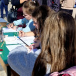 Ученици создаваа во чест на ослободувањето на градот