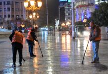 Над четири и пол илјади тони отпад собрани во акцијата за чистење на Скопје