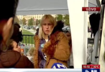 Дијана Хрка вели дека не се откажува од штрајкот со глад пред српското Народно собрание