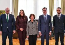 Силјановска-Давкова се сретна со делегација од Сенатот на Кралството Шпанија