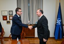 Средба на Гаши со претставници од ДИК, во фокус повторените избори кои треба да се одржат во неколку општини