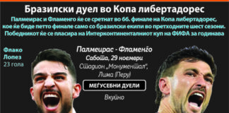 Палмеирас или Фламенго ќе ја продолжат доминацијата на Бразил