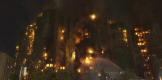 Најмалку 65 загинати во пожарот во Хонг Конг, многумина сè уште се водат како исчезнати