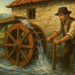 Ја врти водата на својата воденица