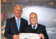 Владимир Богоевски оствари средба со Флорентино Перез