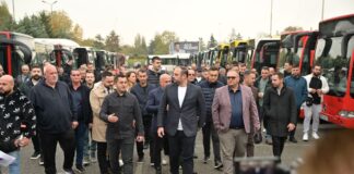 Од понеделник 55 приватни автобуси ќе го засилат јавниот превоз во Скопје, најави Ѓорѓиевски