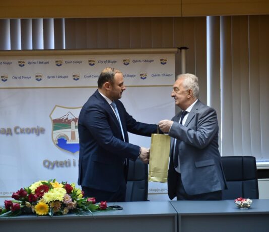 Ѓорѓиевски се сретна со претставници за Градскиот одбор на Сојузот на борците, по повод 13 Ноември