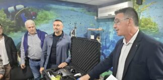 Здружение од Пловдив донираше подводен дрон со кој ќе се бара телото на исчезнатиот бугарски нуркач во Охридското Езеро