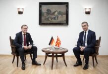 Германија ја поддржува Македонија на патот кон ЕУ, вели Вадефул