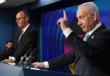 Постои „можност за мир“ на Блискиот Исток, но не и независна палестинска држава, истакна Нетанјаху Merz, Netanyahu