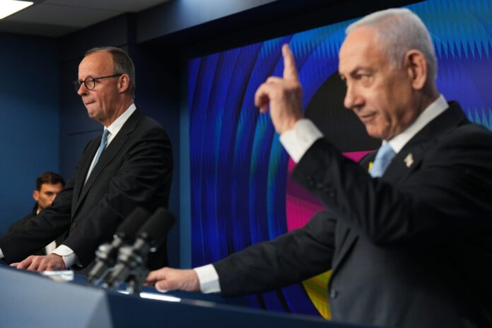 Merz, Netanyahu hold joint press conference in Jerusalem Merz, Netanyahu