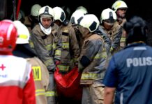 Најмалку 17 загинати во голем пожар во деловна зграда во Џакарта pozar Dzakarta