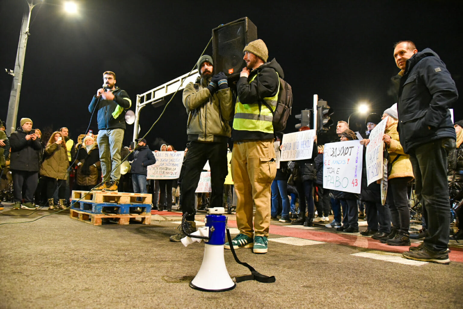 Protest Stop za USJE
