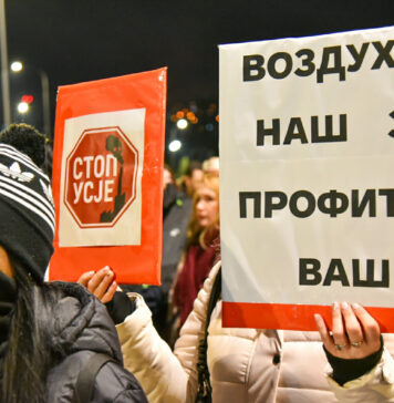 Protest Stop za USJE