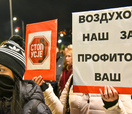 Protest Stop za USJE