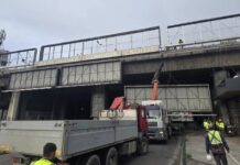 Започна отстранување на билбордите од Железничката станица Скопје