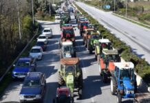 Грчките земјоделци го блокираа граничниот премин Евзони кон нашата земја