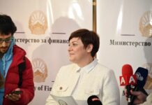 Буџетот е во одлична кондиција, се што стигнува во Трезорот како налози, се исплаќа навремено, истакна Димитриеска Кочоска