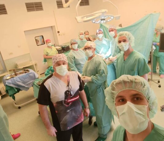 Првпат изведена хирушка интервенција на ‘рбетен столб во прилепската болница