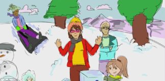 Предновогодишна забава со баба на Пониква