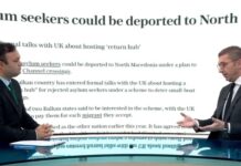 Темата за мигрантите е измислена од СДСМ за да ги скријат внатрешните проблеми, изјави Мицкоски