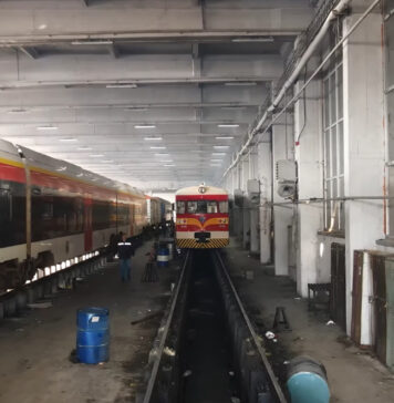 Коруновски објави видео од тест возењето на обновениот и модернизиран воз „Шпанец”