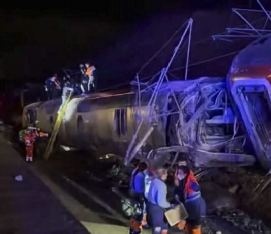 Zeleznicka nesreka Spanija