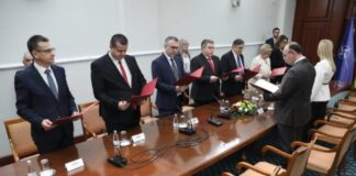 Новиот состав на ДИК даде свечена изјава пред претседателот на Собранието