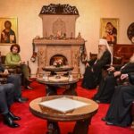 Поглаварот на МПЦ-ОА г. Стефан приреди традиционален божикен прием за државниот врв