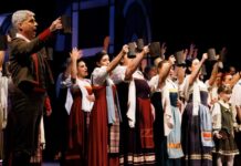 Оперскиот бисер „Кавалерија рустикана“ на сцената на МОБ