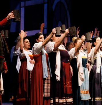 Оперскиот бисер „Кавалерија рустикана“ на сцената на МОБ