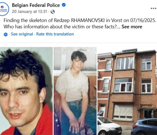 Пронајден скелет на македонски државјанин исчезнат во Брисел пред 22 години, утврдила полицијата во Белгија