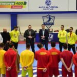 Фото: Министерот Борко Ристовски со порака за ракометарите – Играјте со срце за Македонија!