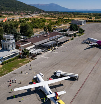 Се реконструира аеродромот во Охрид, ќе биде готов до крајот на мај